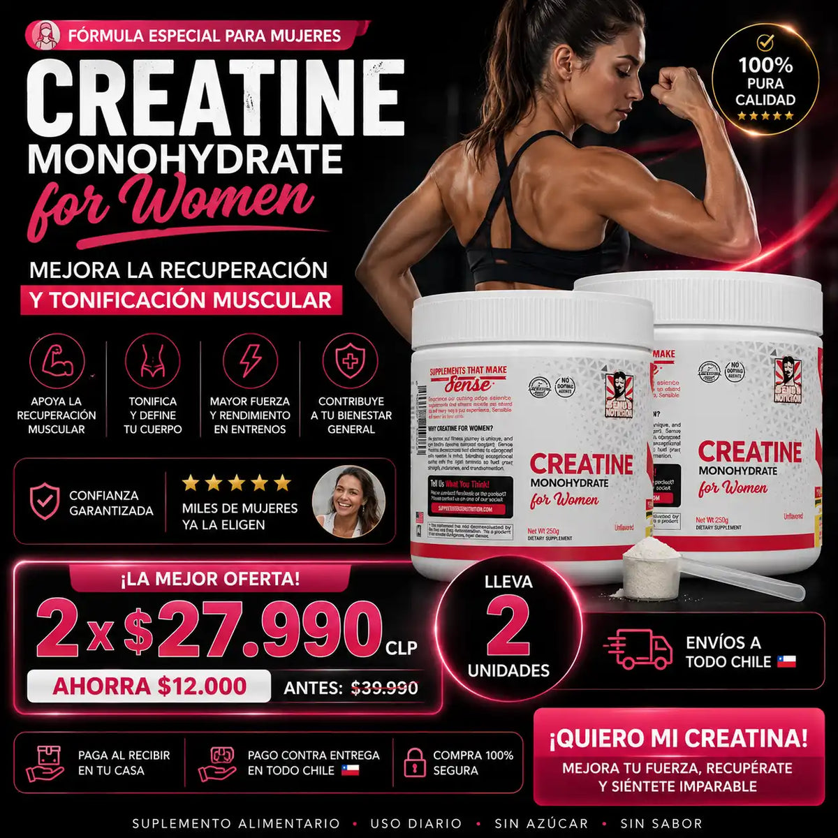 Old School Labs Creatina Monohidratada