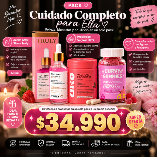 PACK CUIDADO PARA ELLA