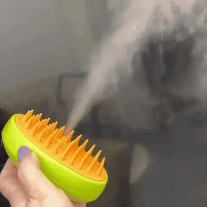 Cepillo A Vapor Para Mascotas 3 en 1